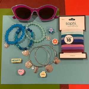 Essentials Jewelry Set - Blue and Silver